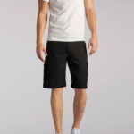 Lee Men Performance Cargo Short (Big&Tall) Black Clothing 480T999
