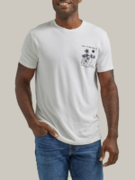 Lee Men Permanent Vacation Graphic Tee Marshmallow Clothing 480T855