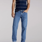 Lee Men Premium Select Regular Straight Leg Jeans Phantom Clothing 480T626