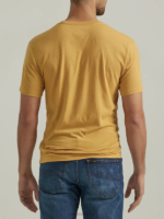 Lee Men Rainbow Graphic Tee Pale Gold Clothing 480T841 - Image 2