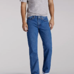 Lee Men Regular Fit Bootcut Jeans Pepper Stone Clothing 480T663