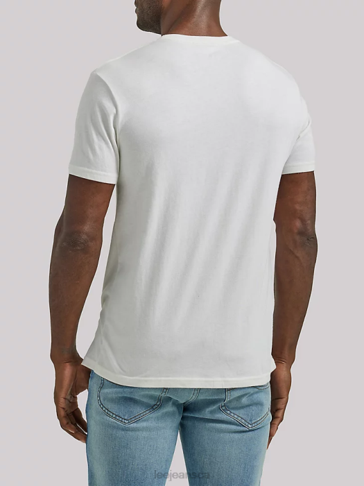 Lee Men Revolution Mills Music Fest Graphic Tee Marshmallow Clothing 480T885 - Image 2