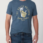 Lee Men Salty Pelican Graphic Tee Midnight Navy Clothing 480T846
