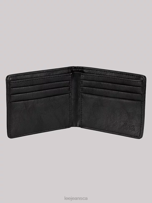Lee Men Slim Bifold Wallet 2-Piece Set Black Accessory 480T1165 - Image 3
