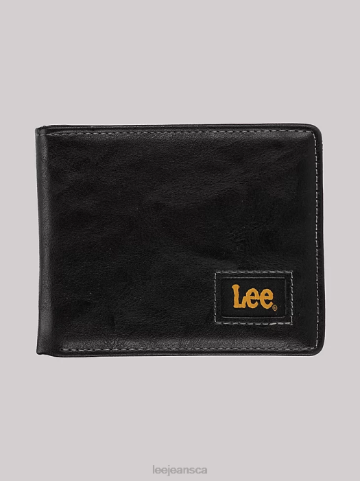 Lee Men Slim Bifold Wallet 2-Piece Set Black Accessory 480T1165 - Image 1