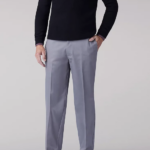 Lee Men Total Freedom Relaxed Fit Tapered Leg Pants Grey Clothing 480T785