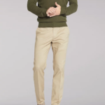Lee Men Total Freedom Slim Flat Front Pant Khaki Clothing 480T792