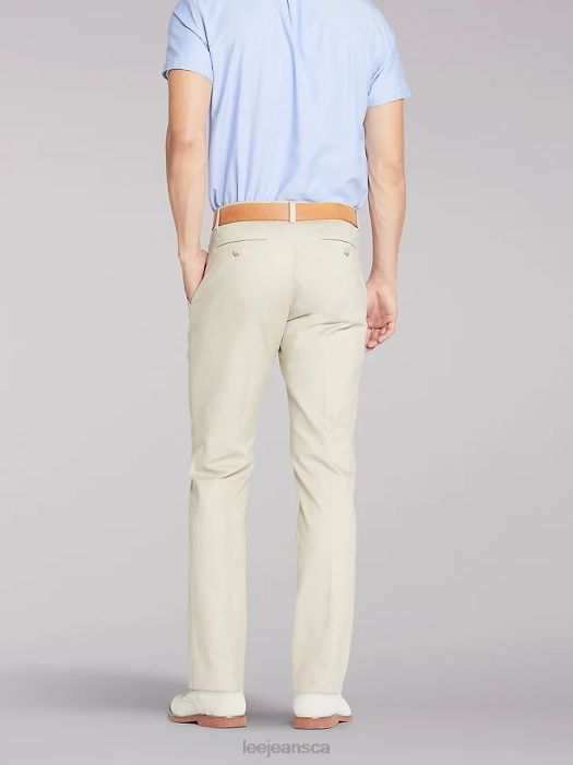 Lee Men Total Freedom Slim Flat Front Pant Sand Clothing 480T789 - Image 2