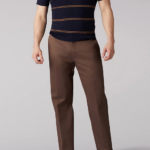Lee Men Total Freedom Straight Fit Straight Leg Pants Walnut Clothing 480T776