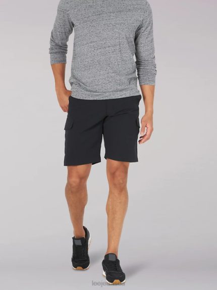 Lee Men Tri-Flex Cargo Short Black Clothing 480T1038