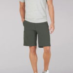 Lee Men Tri-Flex Cargo Short Frontier Olive Clothing 480T1040