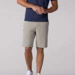 Lee Men Tri-Flex Shorts Pebble Clothing 480T1066