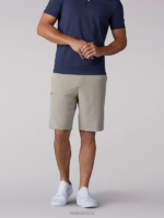 Lee Men Tri-Flex Shorts Pebble Clothing 480T1066