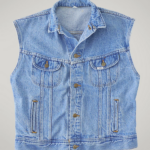 Lee Men Vintage Rider Vest RV21 (Size XS) Light Denim Clothing 480T1134