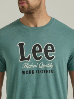 Lee Men Work Clothes Graphic Tee Sagebrush Clothing 480T870 - Image 3