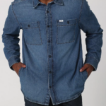 Lee Men Workwear Denim Overshirt Paw Denim Clothing 480T936