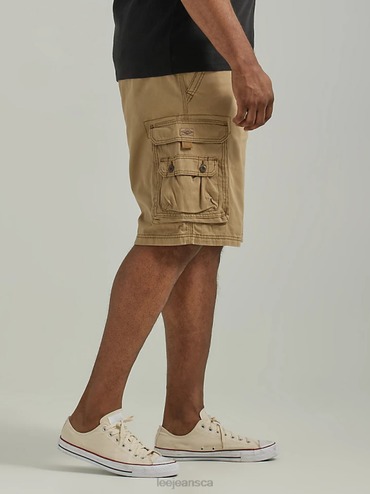 Lee Men Wyoming Cargo Short (Big & Tall) Bronze Clothing 480T1046 - Image 3