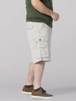 Lee Men Wyoming Cargo Short (Big & Tall) Cadet Grey Clothing 480T1049 - Image 3