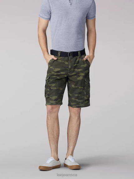 Lee Men Wyoming Cargo Short (Big & Tall) Combat Camo Clothing 480T1053