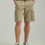 Lee Men Wyoming Cargo Short Khaki Clothing 480T963