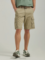 Lee Men Wyoming Cargo Short Khaki Clothing 480T963