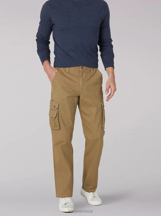 Lee Men Wyoming Relaxed Fit Cargo Twill Pant Nomad Clothing 480T795 - Image 1