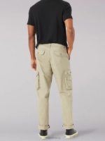 Lee Men Wyoming Relaxed Fit Cargo Twill Pant Pebble Clothing 480T799 - Image 2