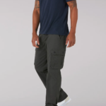 Lee Men Wyoming Relaxed Fit Cargo Twill Pant Shadow Clothing 480T796
