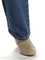 Lee Women 100% Cotton Relaxed Fit Straight Leg Jean (Plus) Aero Clothing 480T59 - Image 4