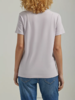 Lee Women Choose Kindness Graphic Tee Misty Lilac Clothing 480T353 - Image 2