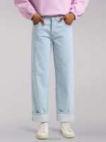 Lee Women European Collection Carol Straight Jean Retro Light Clothing 480T31 - Image 4