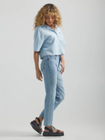 Lee Women European Collection Carol Straight Jean Stone Frost Clothing 480T29 - Image 3