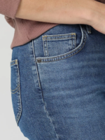 Lee Women European Collection High Rise Split Flare Jean Janet Clothing 480T171 - Image 4