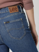 Lee Women European Collection High Rise Split Flare Jean Janet Clothing 480T171 - Image 5