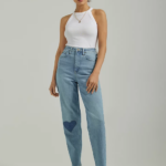Lee Women European Collection Stella High Rise Tapered Jean Current One Clothing 480T174