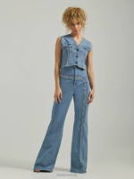 Lee Women Freeway of Love Rainbow High Rise Super Flare Jean Mid Rainbow Clothing 480T148 - Image 7