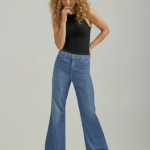 Lee Women High Rise Regular Fit Flare Jean Sienna Bright Clothing 480T163