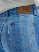 Lee Women High Rise Striped Flare Jean Hits of Blue Clothing 480T159 - Image 6