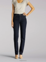 Lee Women Instantly Slims Relaxed Fit Straight Leg Jean Classic Fit Heritage Clothing 480T84
