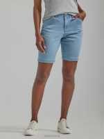 Lee Women Legendary Chino Denim Bermuda Just In Clothing 480T315