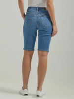 Lee Women Legendary Denim Bermuda Short Aphros Clothing 480T314 - Image 2