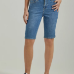 Lee Women Legendary Denim Bermuda Short Aphros Clothing 480T314
