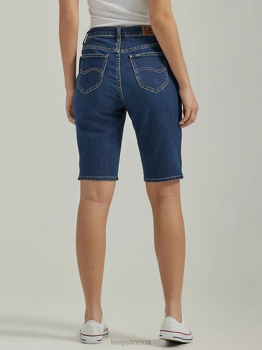 Lee Women Legendary Denim Bermuda Short Everything I Got Clothing 480T312 - Image 2