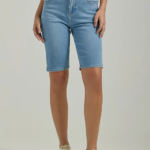 Lee Women Legendary Denim Bermuda Short Just in Light Clothing 480T313