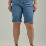 Lee Women Legendary Denim Bermuda Short (Plus) Aphros Clothing 480T296