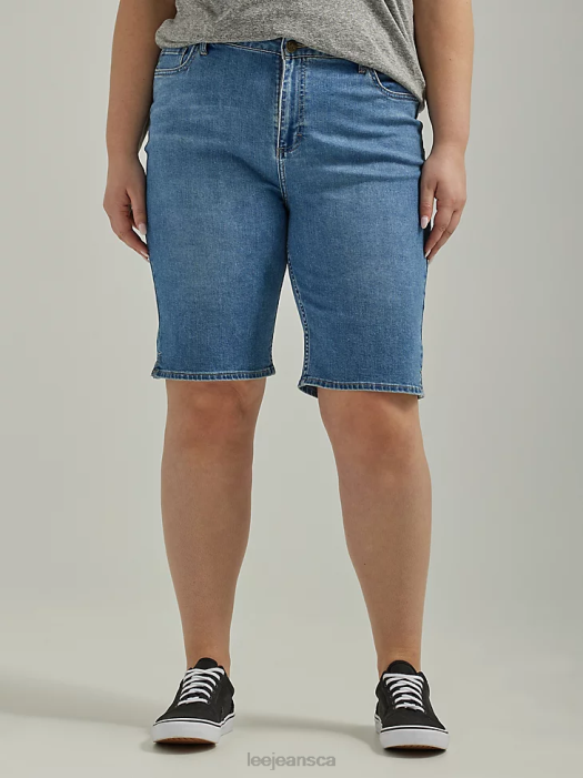 Lee Women Legendary Denim Bermuda Short (Plus) Aphros Clothing 480T296 - Image 1