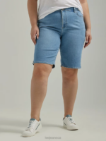 Lee Women Legendary Denim Bermuda Short (Plus) Just in Light Clothing 480T297