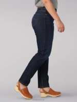 Lee Women Legendary Mom Jean Rinse Clothing 480T27 - Image 3