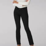 Lee Women Legendary Regular Bootcut Jean (Petite) Black Clothing 480T136