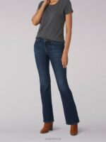 Lee Women Legendary Regular Bootcut Jean (Petite) Compass Clothing 480T135